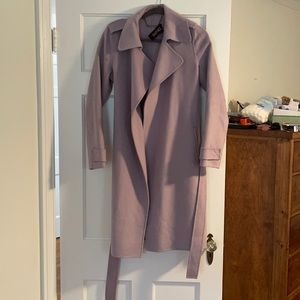 Purple Wool Coat